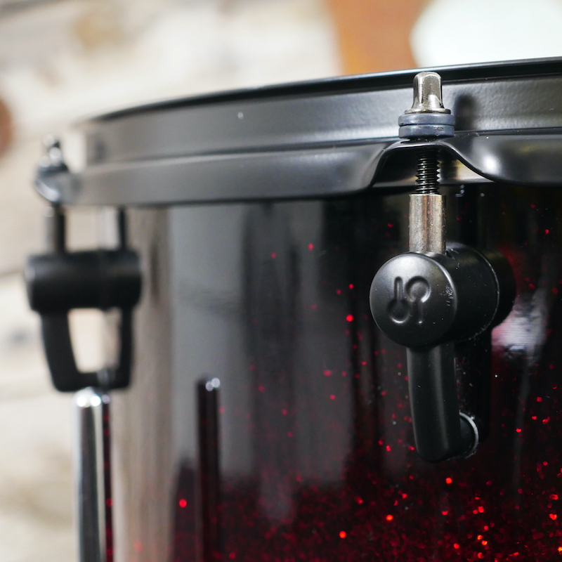 Pre Loved Sonor Select Force Maple 22 (5pc) Shell in Red To Black Burst 2151000187593 28