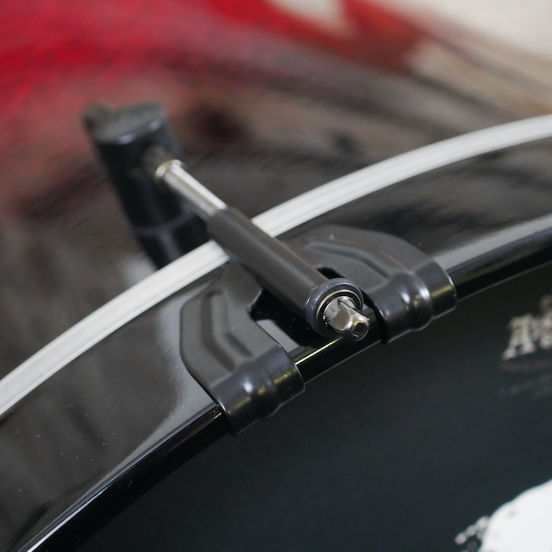 Pre Loved Sonor Select Force Maple 22 (5pc) Shell in Red To Black Burst 2151000187593 34