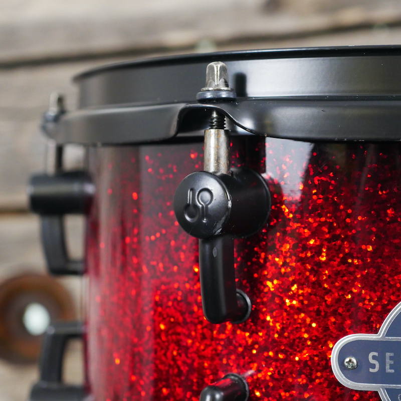 Pre Loved Sonor Select Force Maple 22 (5pc) Shell in Red To Black Burst 2151000187593 5