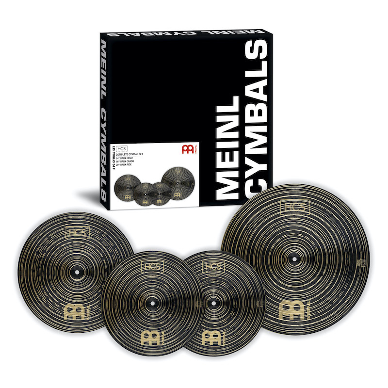 Meinl HCS Dark Complete Cymbal Set HCSD141620 1