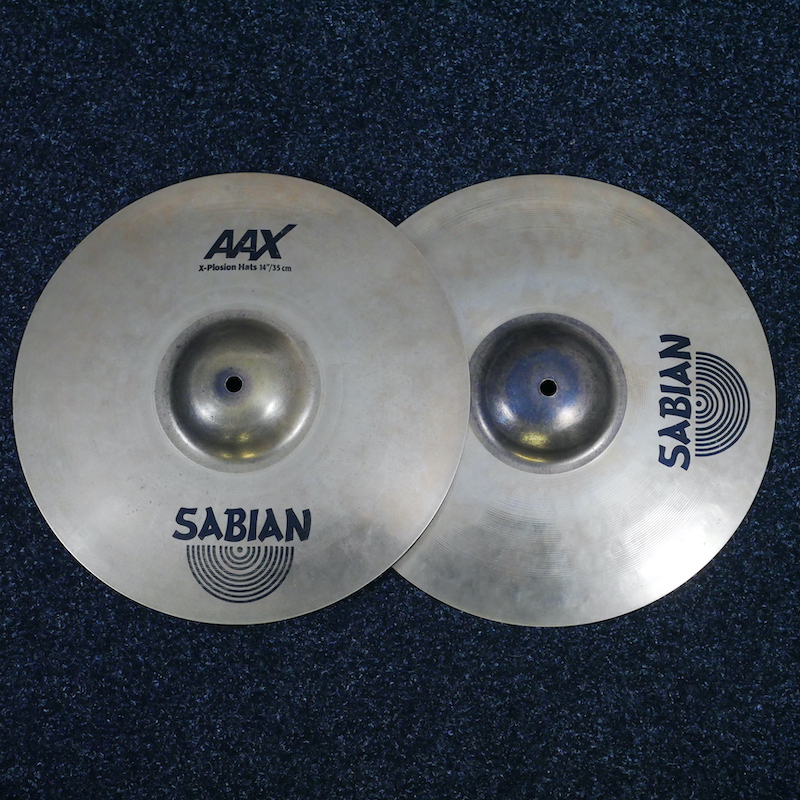 Pre Loved Sabian AAX 14 X Plosion Hi Hats 2151000194591 1
